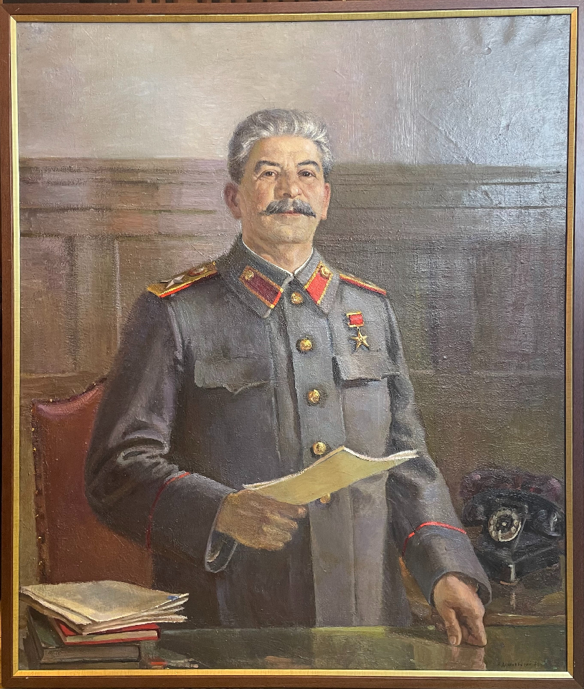 Денисовский Николай Фёдорович. Портрет Сталина Денисовский Николай Фёдорович. Портрет Сталина