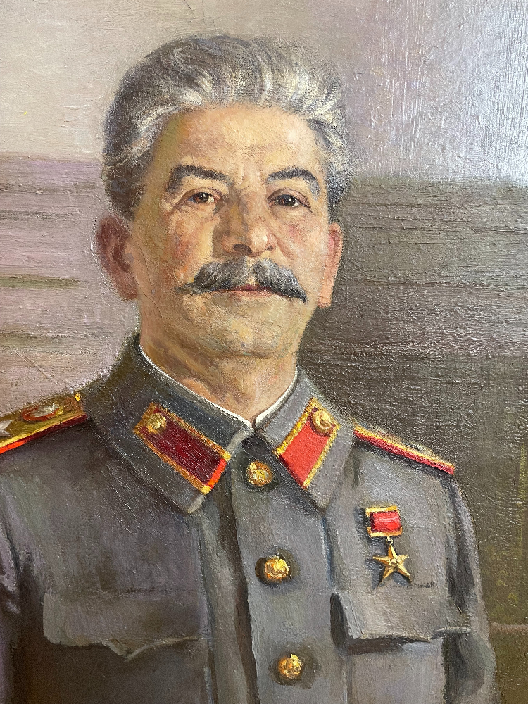 Денисовский Николай Фёдорович. Портрет Сталина Денисовский Николай Фёдорович. Портрет Сталина