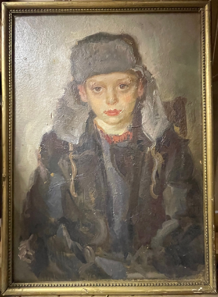 Гершаник Роман Васильевич. Мальчик в шапке-ушанке Гершаник Роман Васильевич. Мальчик в шапке-ушанке