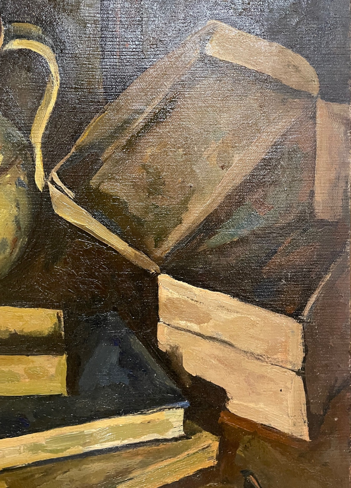 Гурвич Михаил Иосифович. Натюрморт с картонной коробкой. Гурвич Михаил Иосифович. Натюрморт с картонной коробкой.