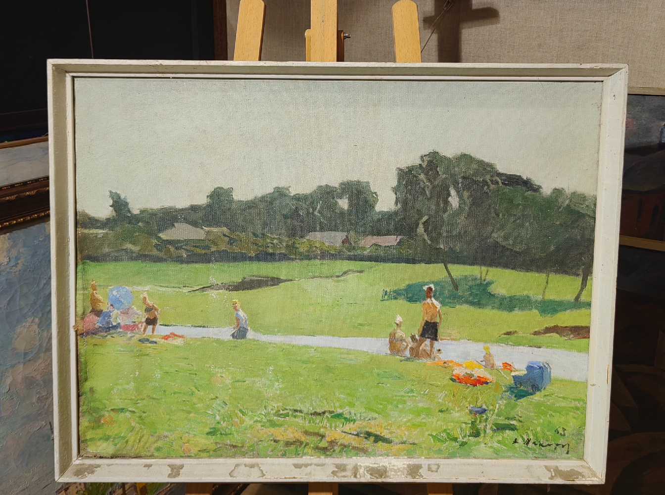 Макаров Андрей Николаевич. На Клязьме