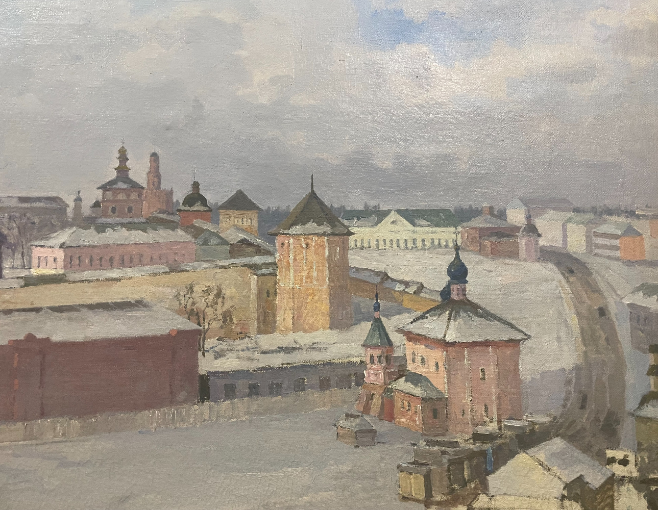 Пичугин Сергей Иванович. Вид на Троице-Сергиеву лавру Пичугин Сергей Иванович. Вид на Троице-Сергиеву лавру