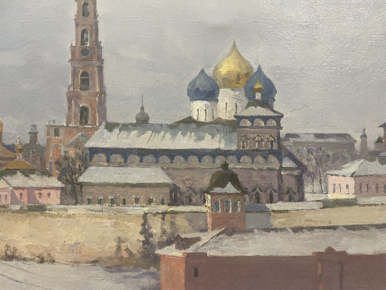 Пичугин Сергей Иванович. Вид на Троице-Сергиеву лавру Пичугин Сергей Иванович. Вид на Троице-Сергиеву лавру