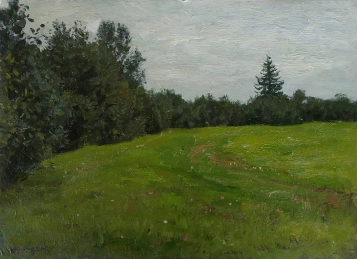 Кугач Юрий Петрович. Поле и ольха Кугач Юрий Петрович. Поле и ольха