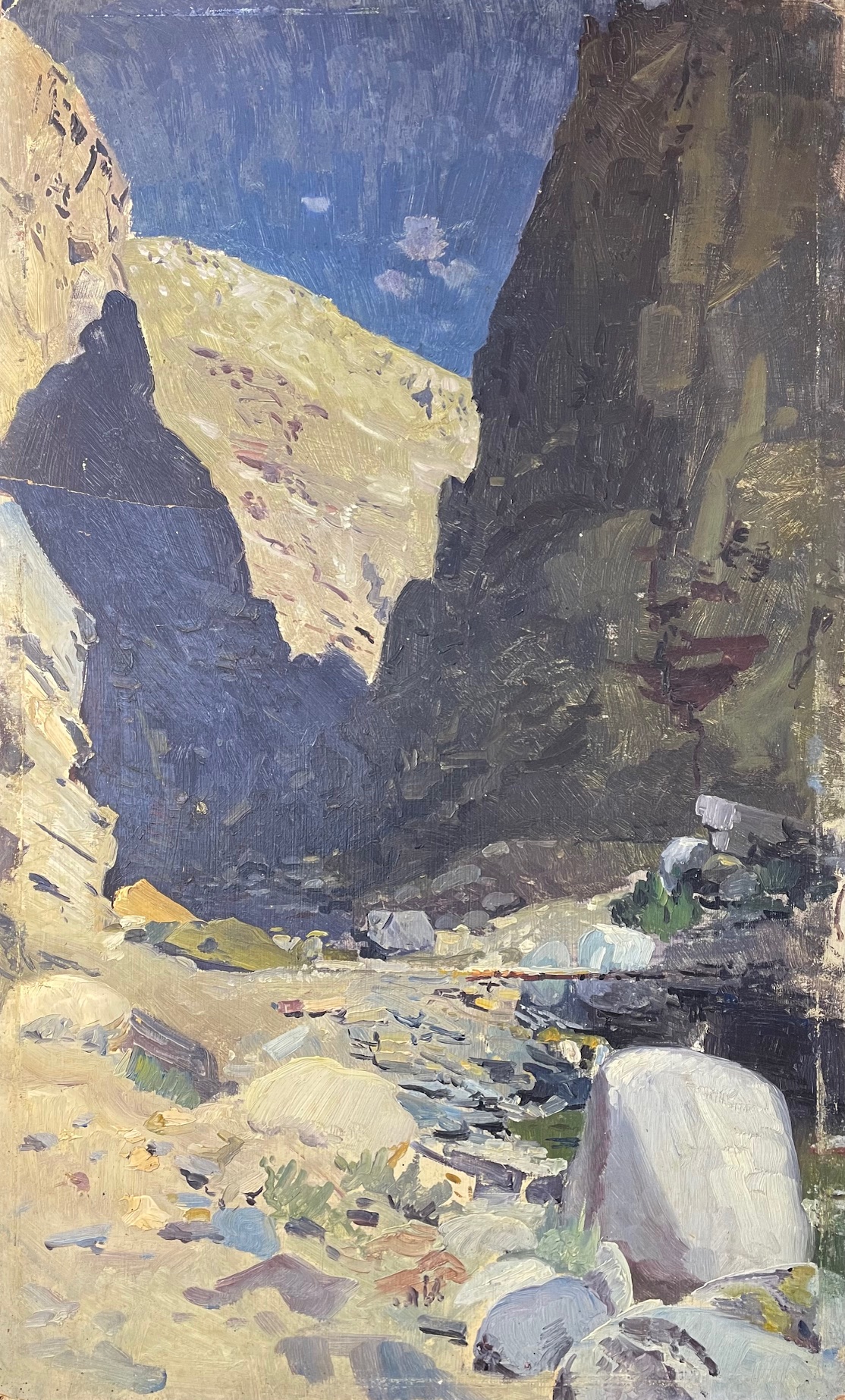 Котов Николай Георгиевич. Ущелье