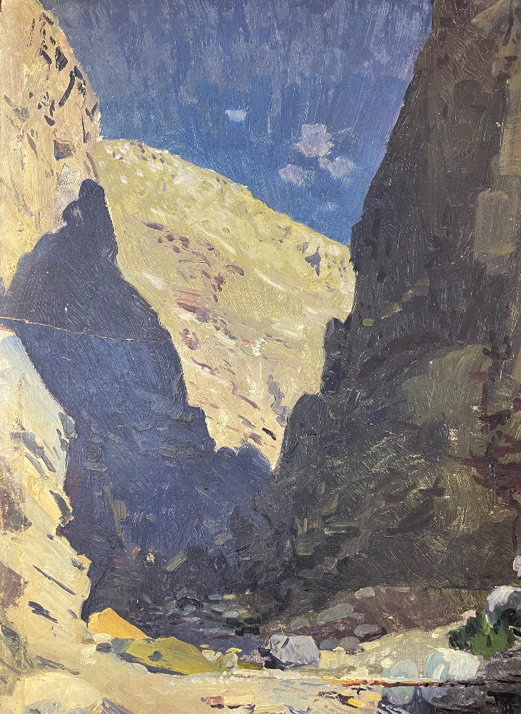 Котов Николай Георгиевич. Ущелье