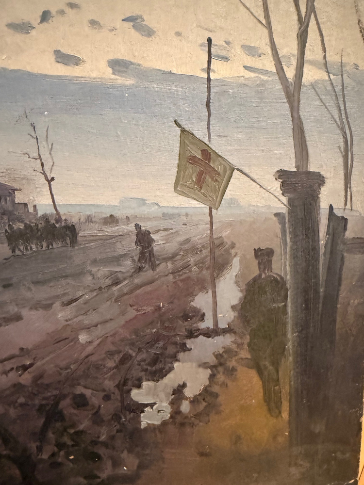 Котов Николай Георгиевич. Дорога у медсанбата