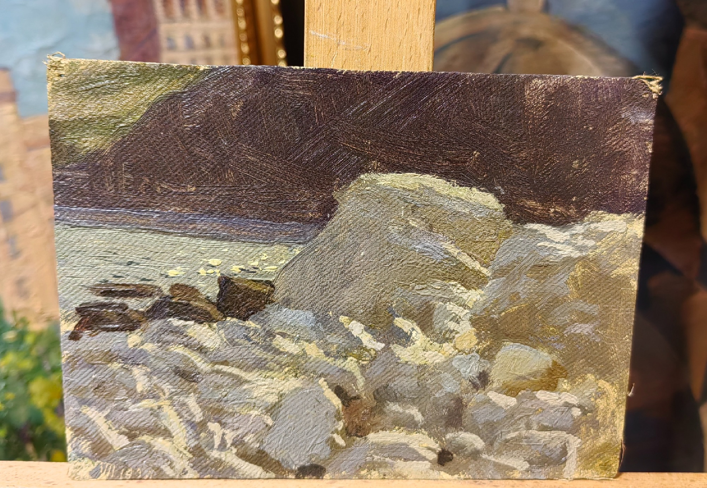 Костенко Константин Евтихиевич. Камни у берега