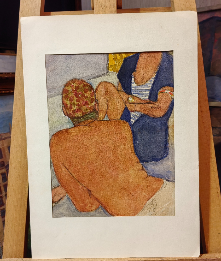 Костенко Константин Евтихиевич. Алушта. На пляже