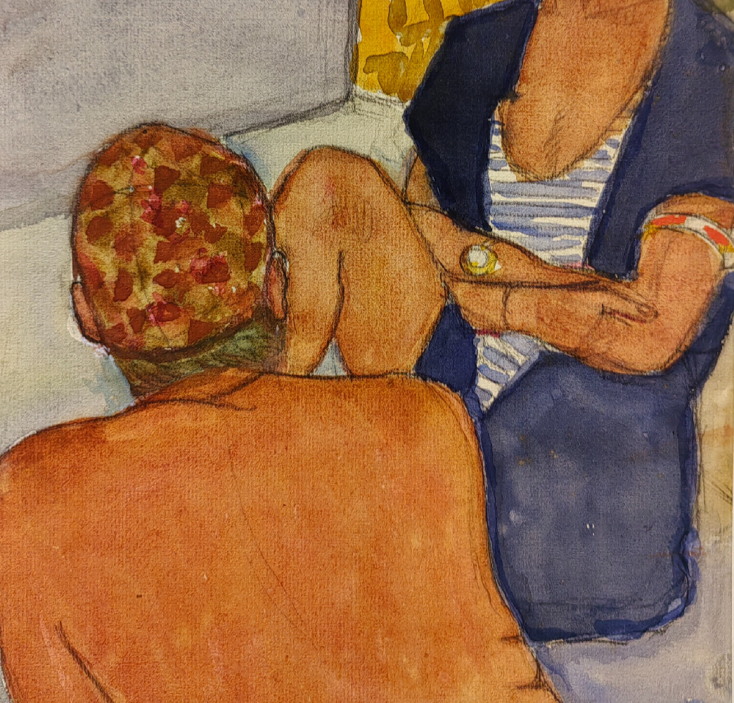 Костенко Константин Евтихиевич. Алушта. На пляже