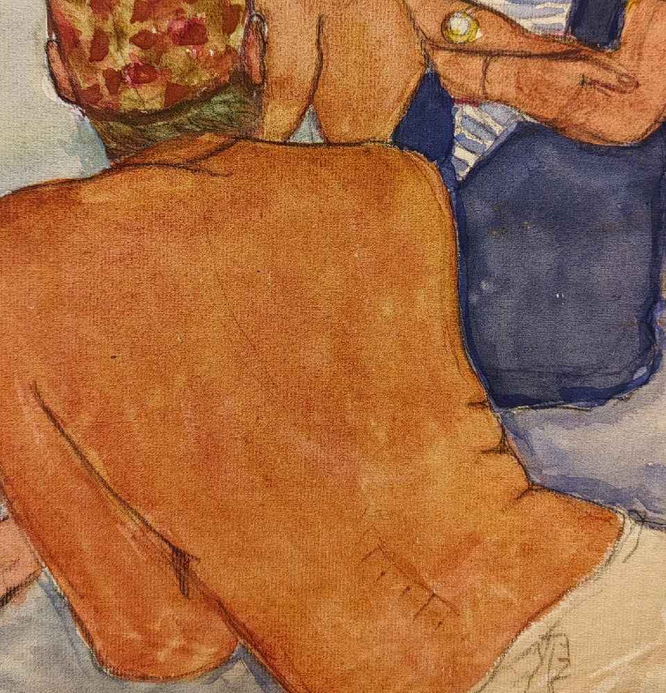 Костенко Константин Евтихиевич. Алушта. На пляже