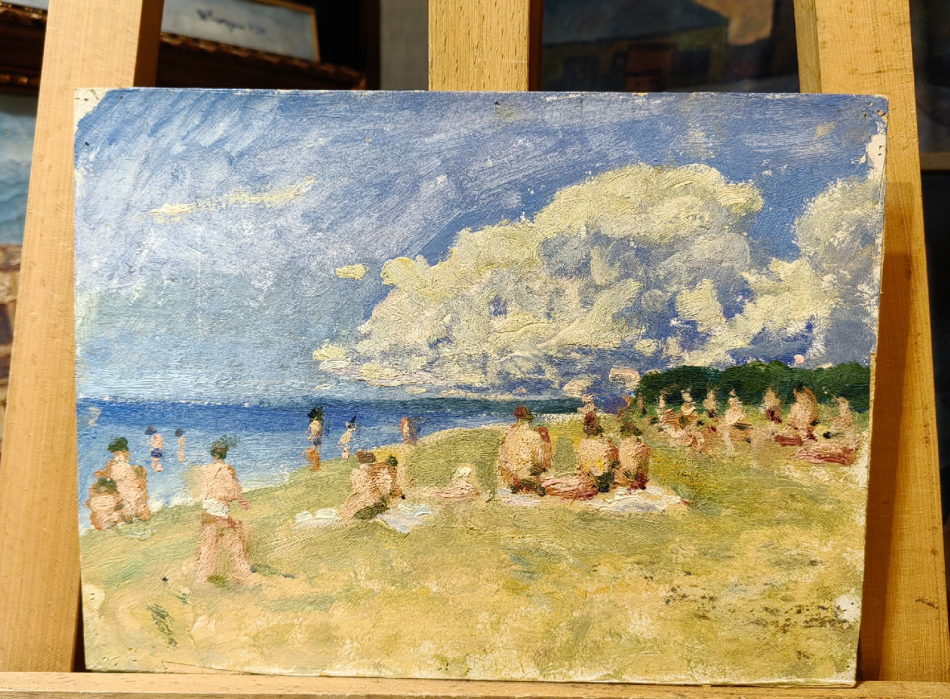 Костенко Константин Евтихиевич. Пляж