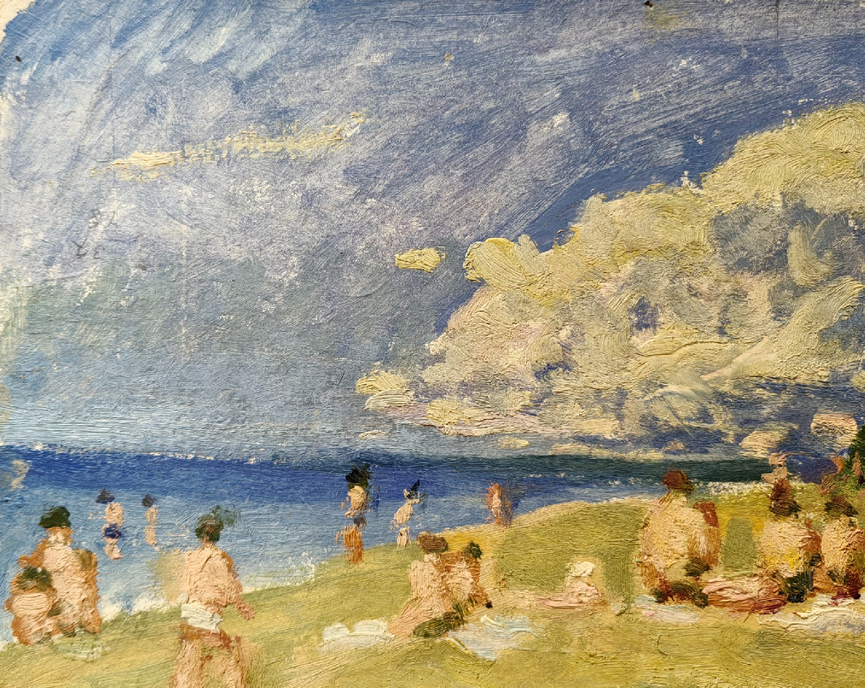 Костенко Константин Евтихиевич. Пляж