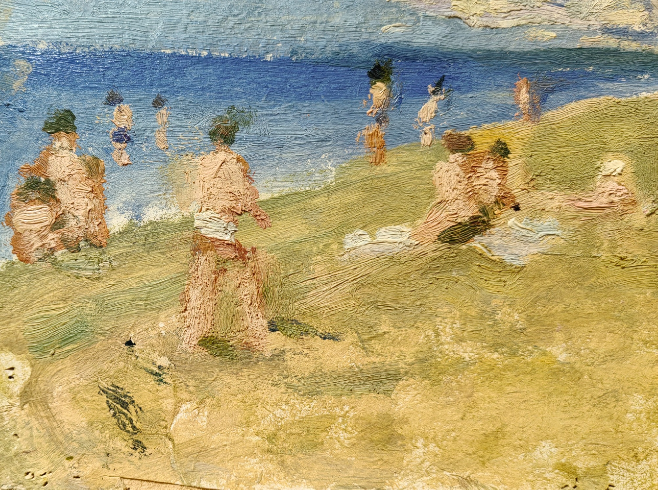 Костенко Константин Евтихиевич. Пляж