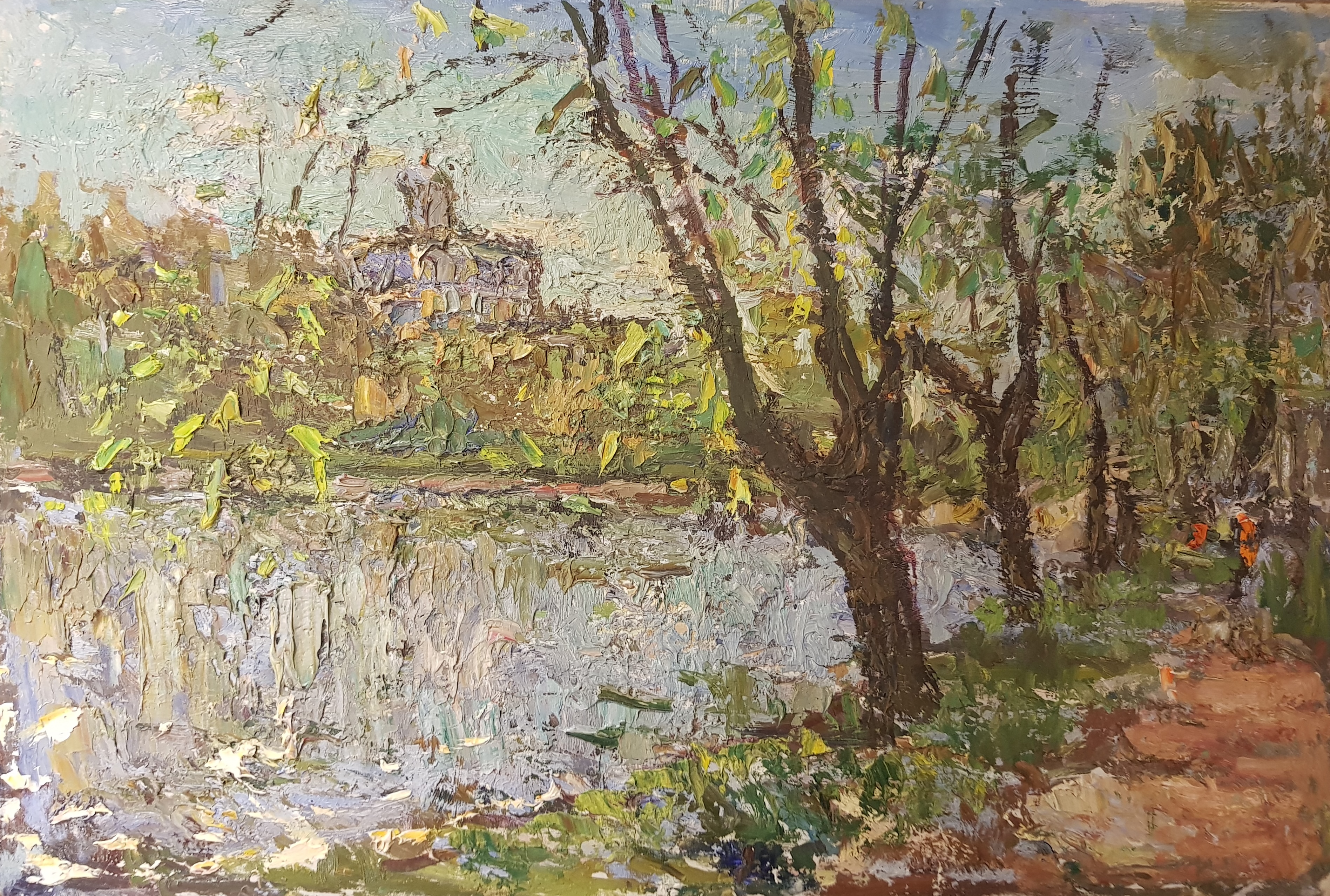 Безикович Борис Николаевич. На берегу озера Безикович Борис Николаевич. На берегу озера
