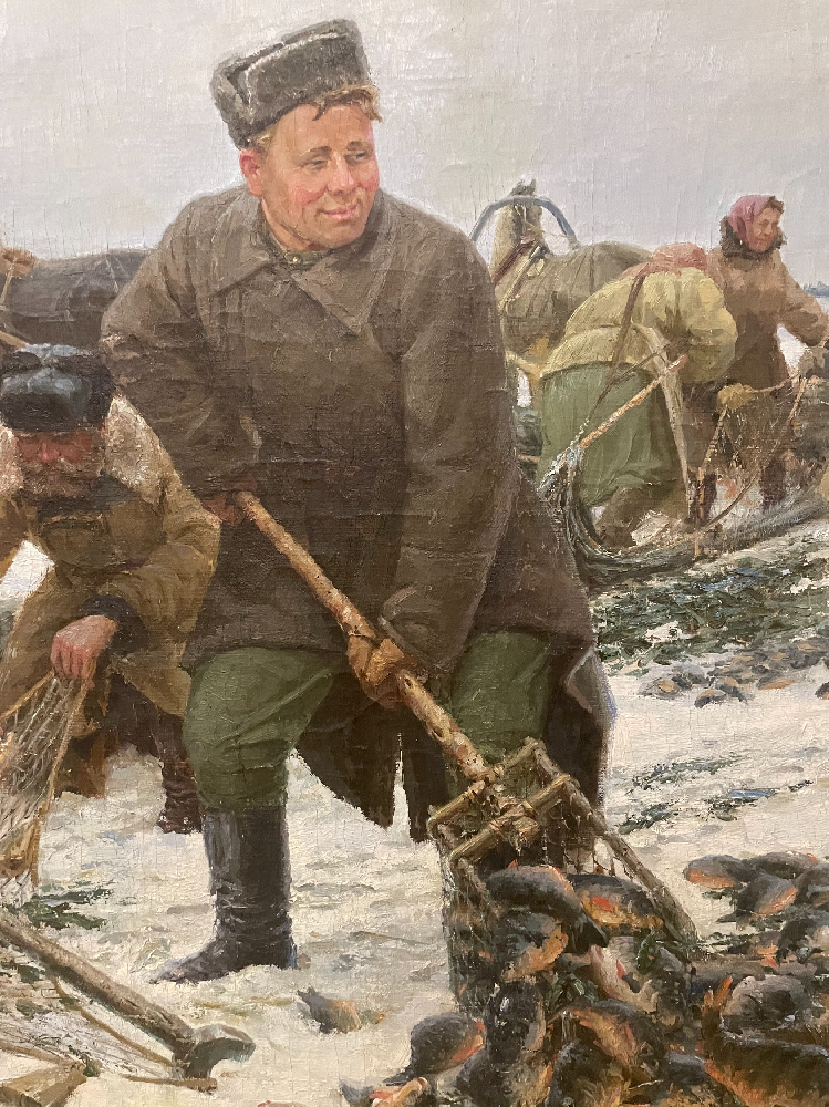Неизвестный художник . Богатый улов Неизвестный художник . Богатый улов