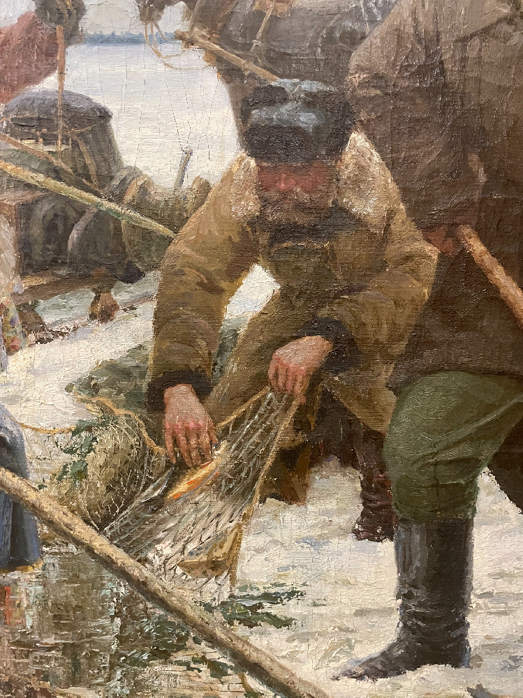 Неизвестный художник . Богатый улов Неизвестный художник . Богатый улов