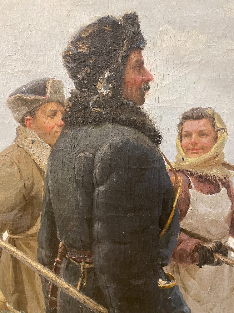 Неизвестный художник . Богатый улов Неизвестный художник . Богатый улов