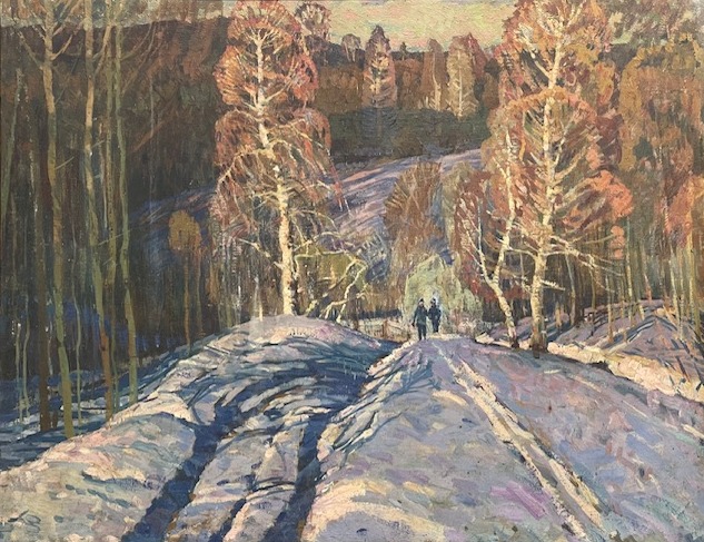 Галактионов Эдуард Игнатьевич. Зима Галактионов Эдуард Игнатьевич. Зима