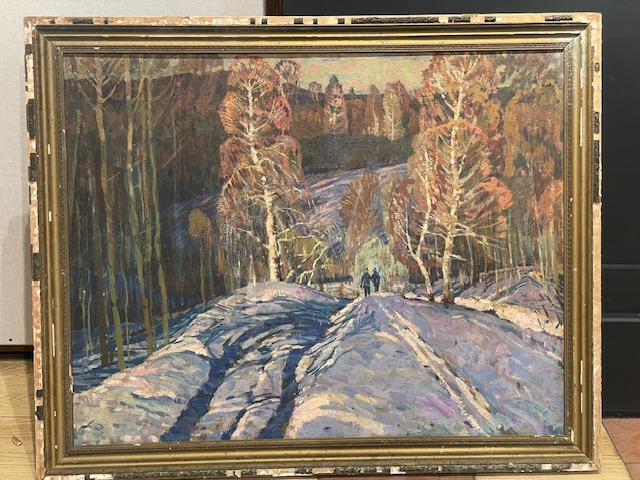 Галактионов Эдуард Игнатьевич. Зима Галактионов Эдуард Игнатьевич. Зима