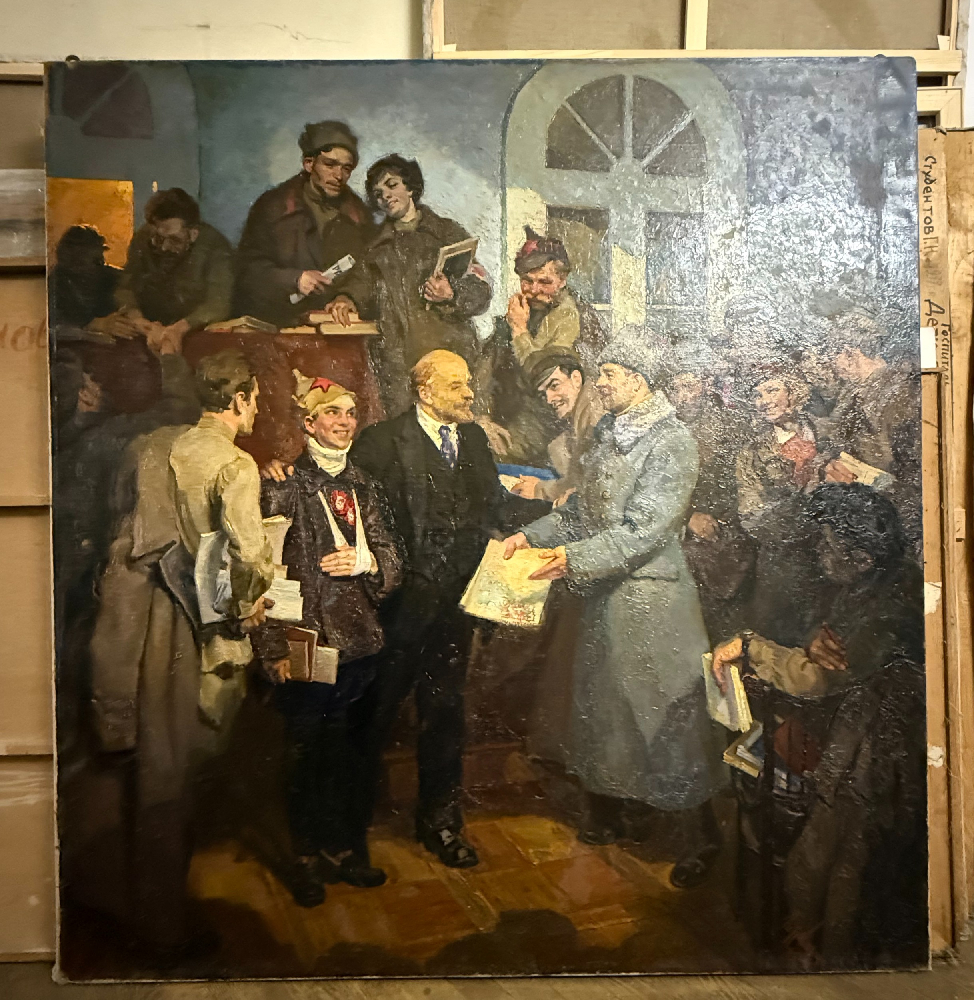 Неизвестный художник . Ленин