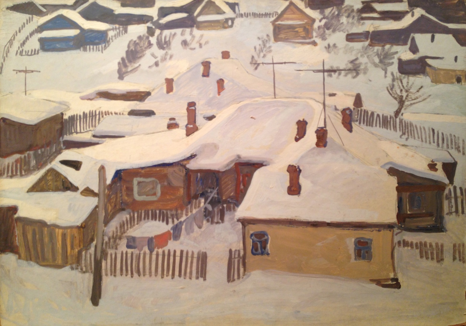 Жаренова Элеонора Александровна. Зима в Ярославле. Жаренова Элеонора Александровна. Зима в Ярославле.