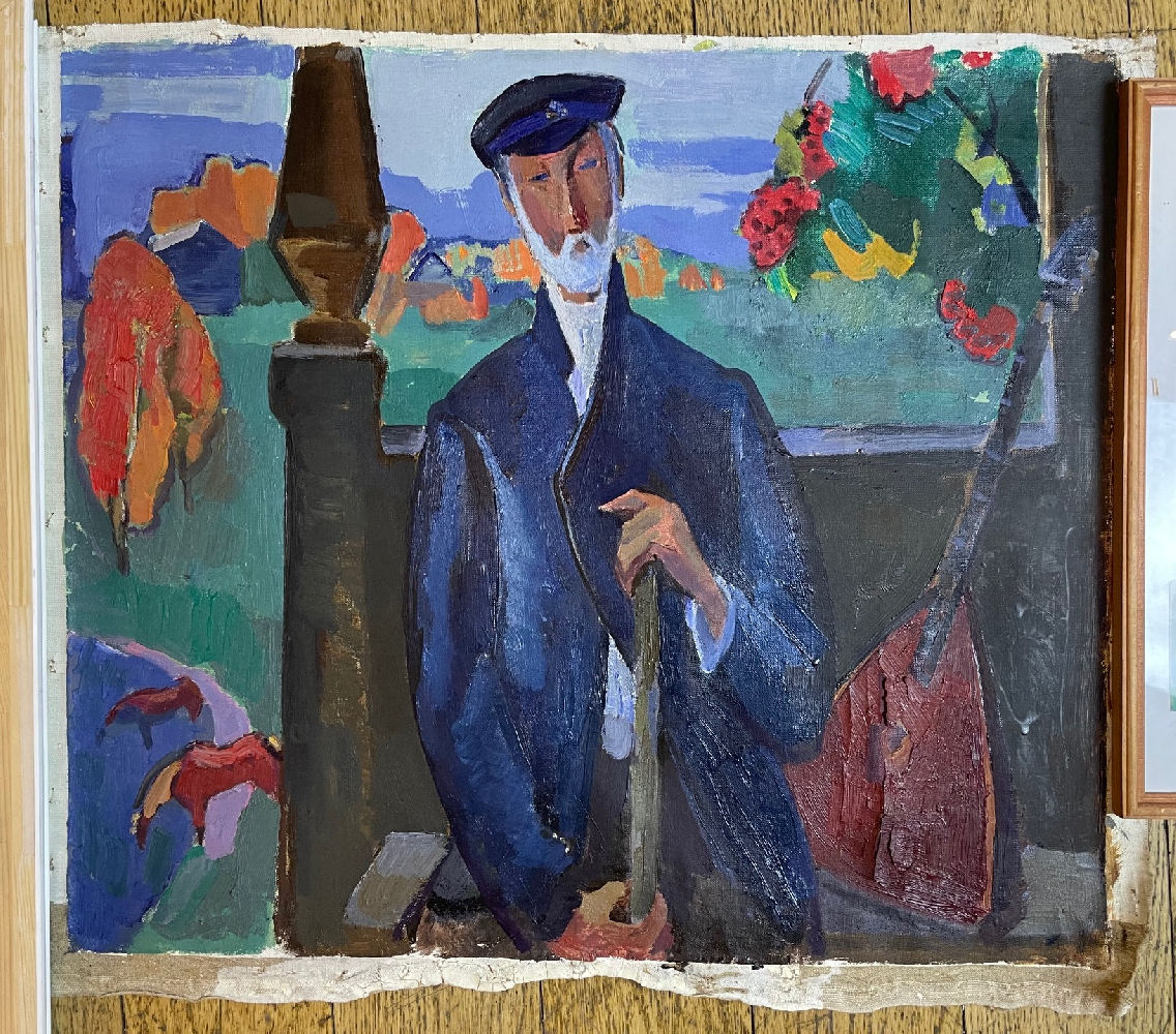Васин Виктор Фёдорович. Мужик с балалайкой Васин Виктор Фёдорович. Мужик с балалайкой