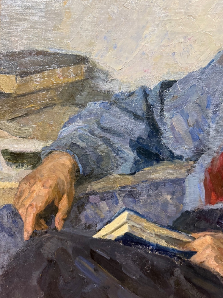 Биргер Борис Георгиевич. Мужской портрет Биргер Борис Георгиевич. Мужской портрет
