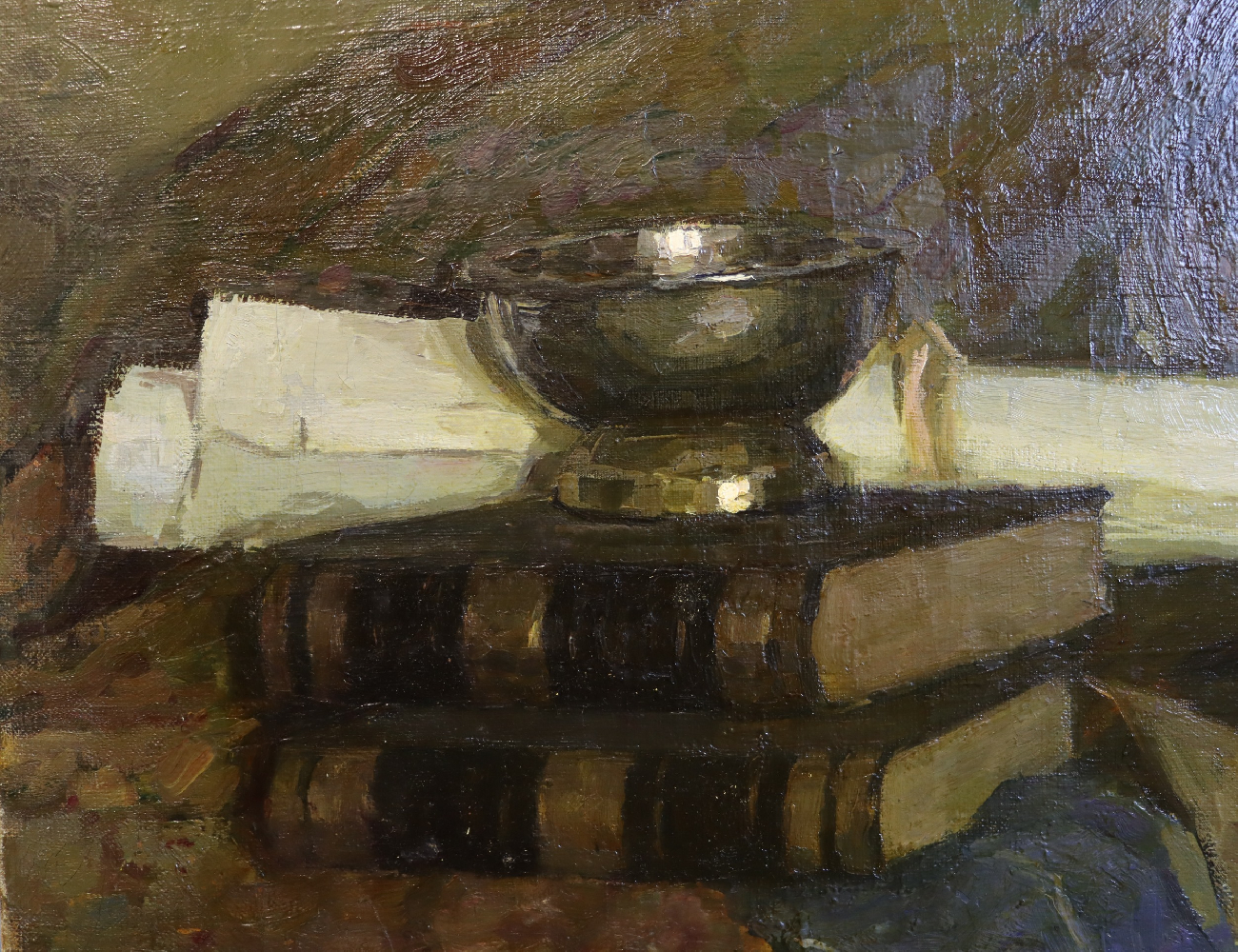 Биргер Борис Георгиевич. Натюрморт. Венера и книги Биргер Борис Георгиевич. Натюрморт. Венера и книги