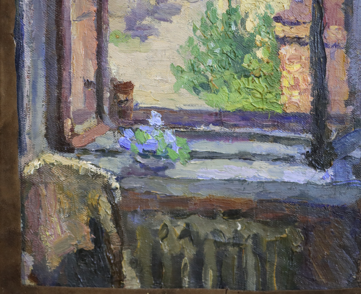 Биргер Борис Георгиевич. У окна. Ожидание отца