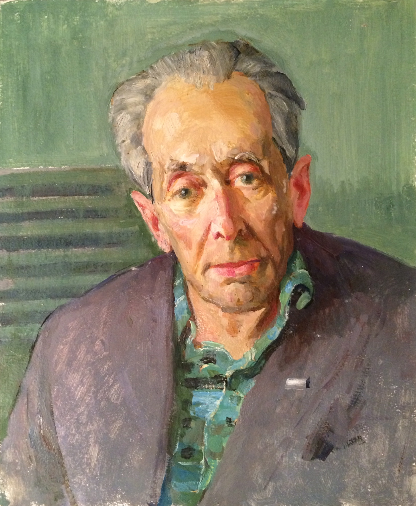 Каманин Сергей Михайлович. Портрет пожилого человека. Каманин Сергей Михайлович. Портрет пожилого человека.