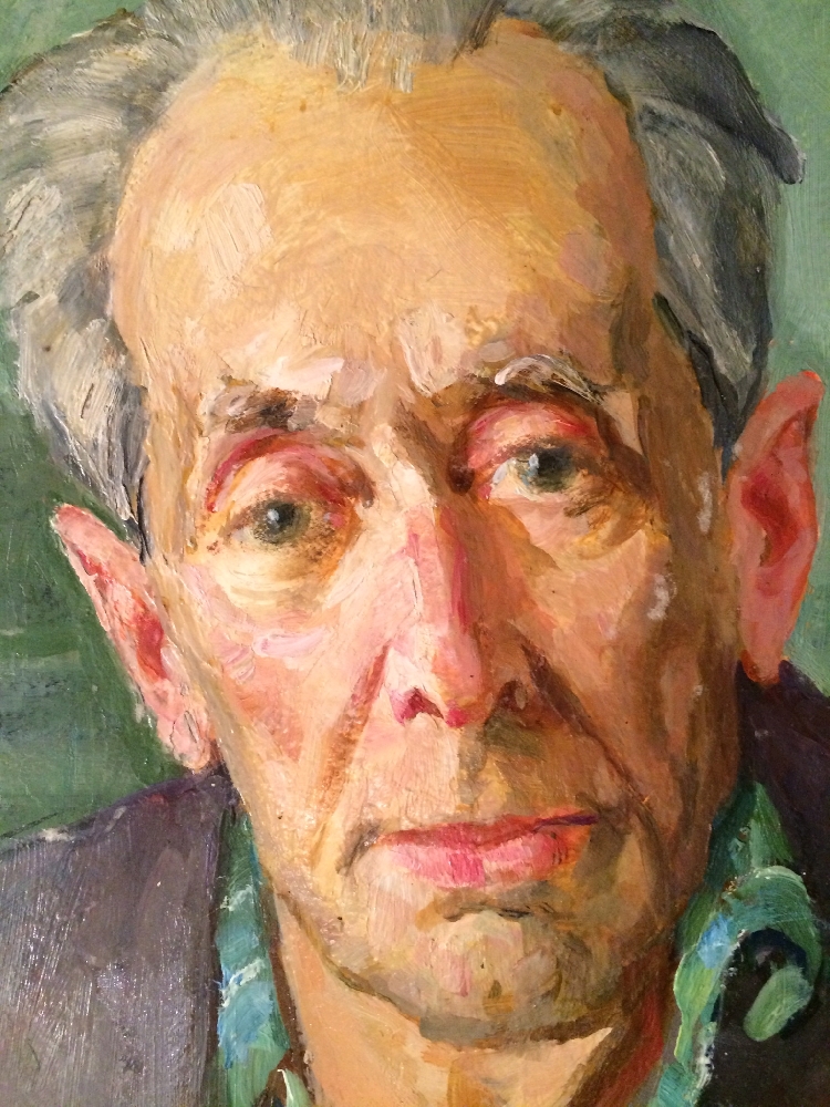 Каманин Сергей Михайлович. Портрет пожилого человека. Каманин Сергей Михайлович. Портрет пожилого человека.