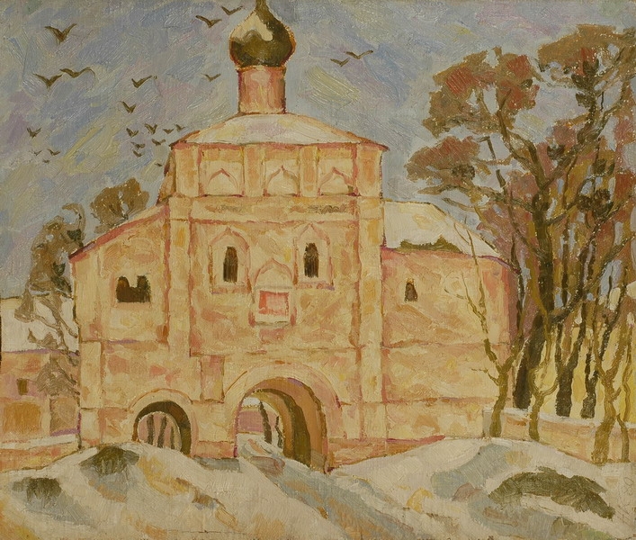 Курников Николай Федорович. Монастырь. Курников Николай Федорович. Монастырь.