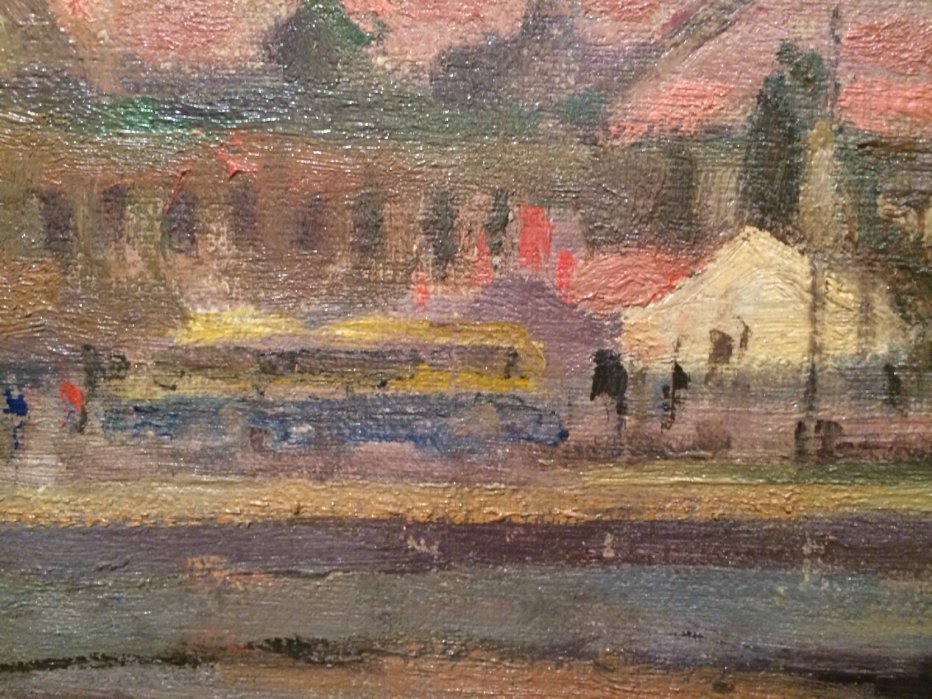 Глускин Александр Михайлович. Вид на Москва-реку и мост. Глускин Александр Михайлович. Вид на Москва-реку и мост.