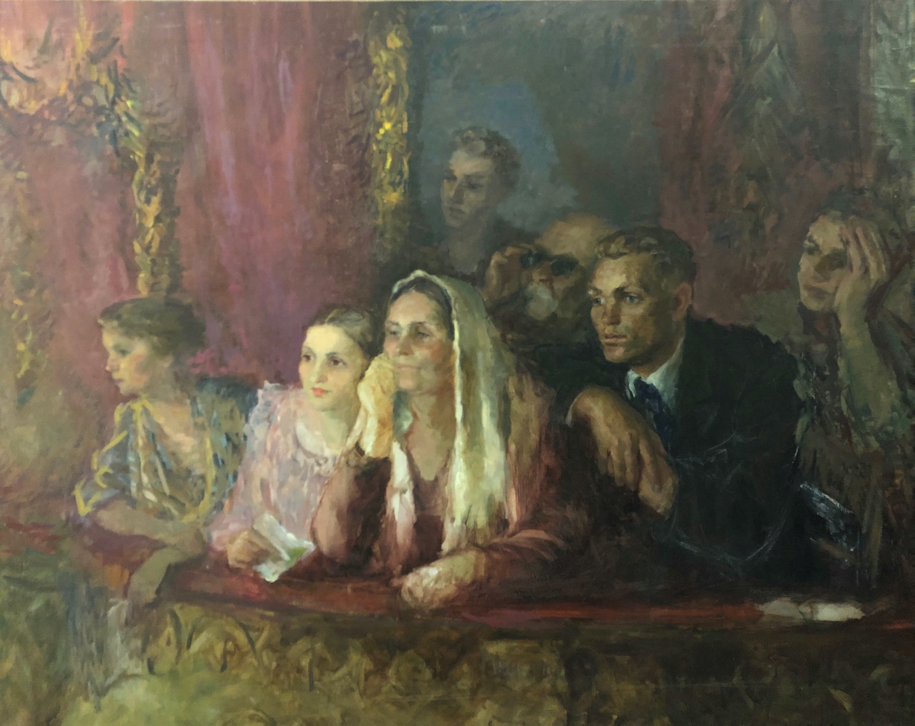 Яновская Ольга Дмитриевна. В театре Яновская Ольга Дмитриевна. В театре