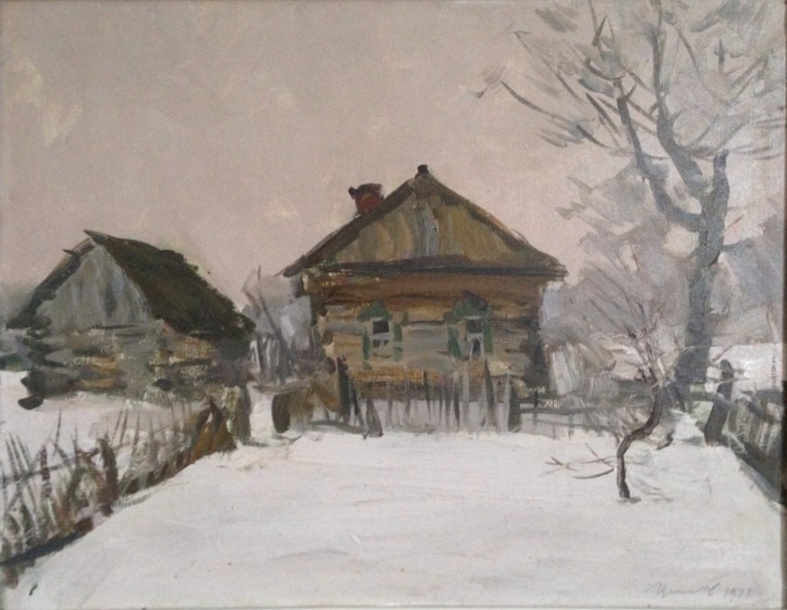 Цыплаков Виктор Григорьевич. Зимка Цыплаков Виктор Григорьевич. Зимка