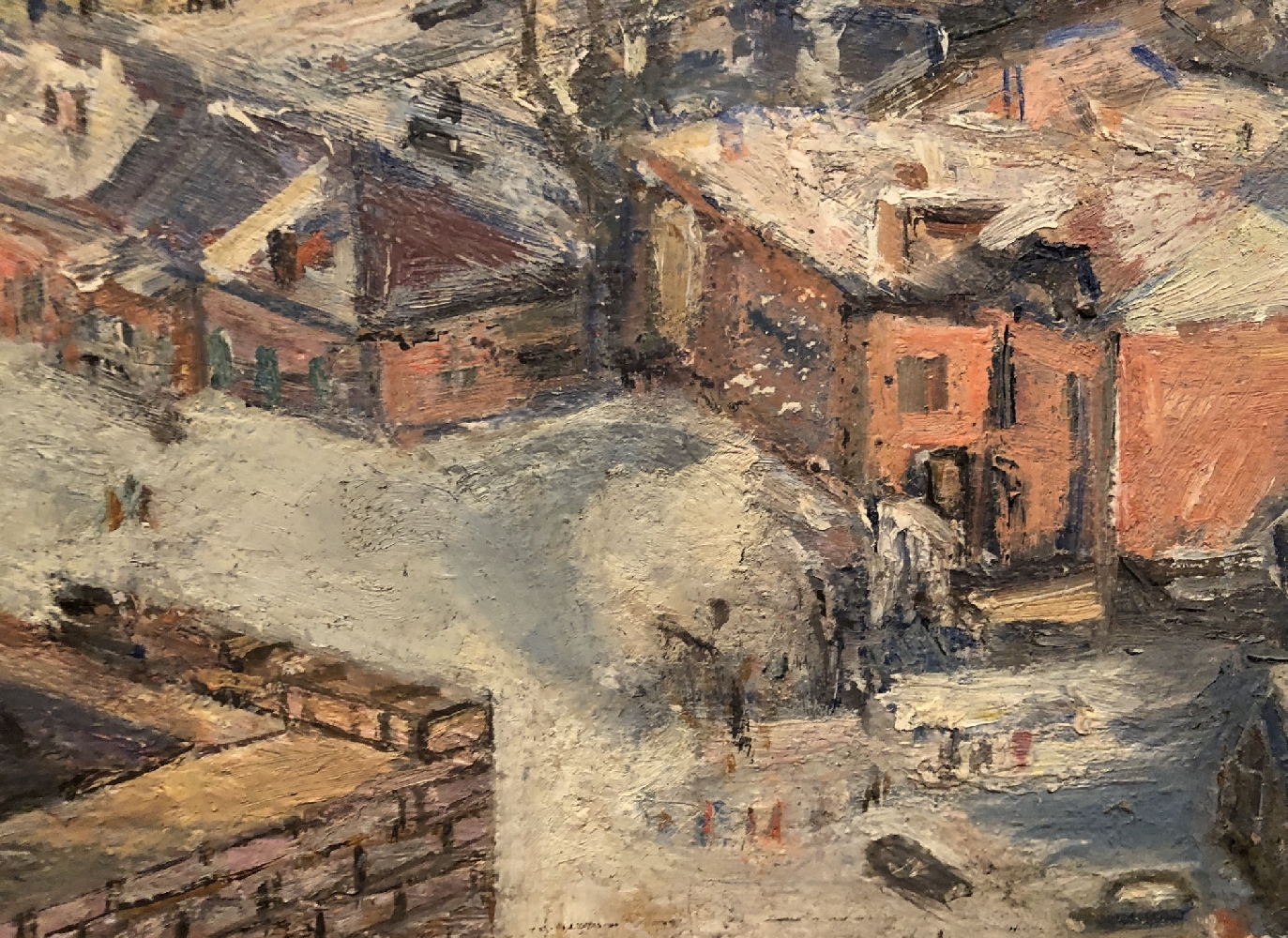 Лабас Александр Аркадьевич. Москва. Стройка. Лабас Александр Аркадьевич. Москва. Стройка.