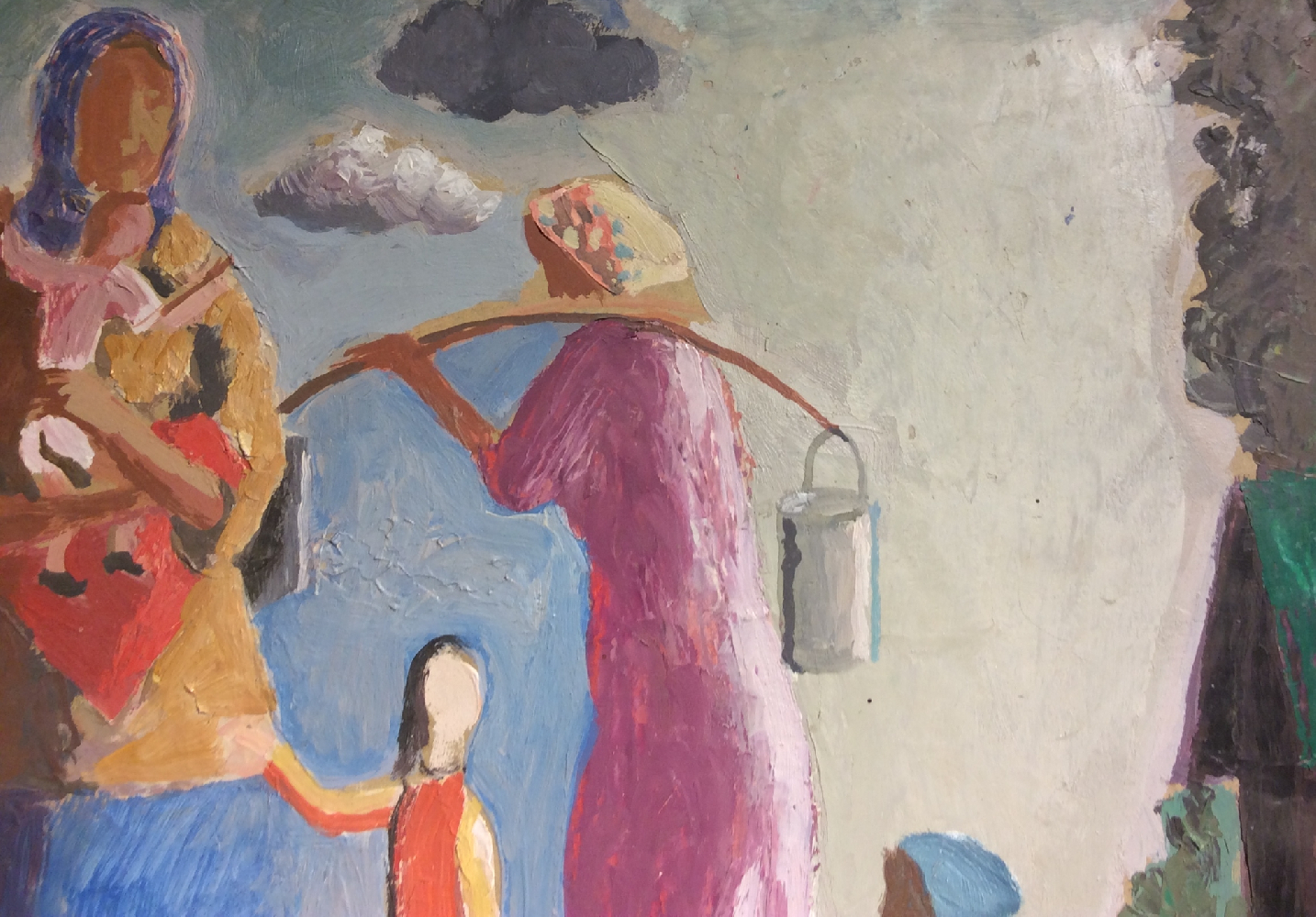 Кулаков Вадим Алексеевич. Деревня. Женщины и дети Кулаков Вадим Алексеевич. Деревня. Женщины и дети