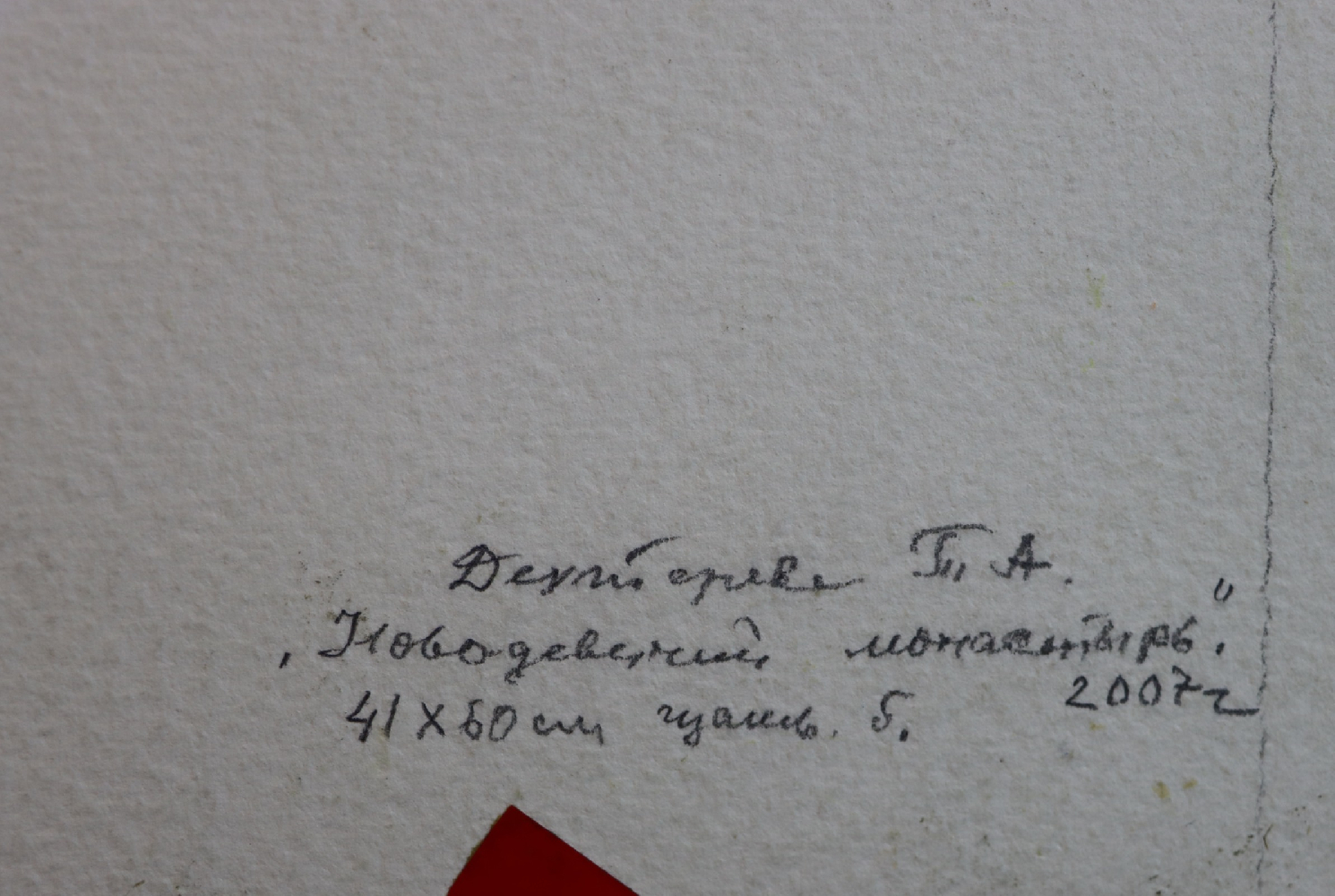 Дехтерёва Татьяна Александровна. Новодевичий монастырь