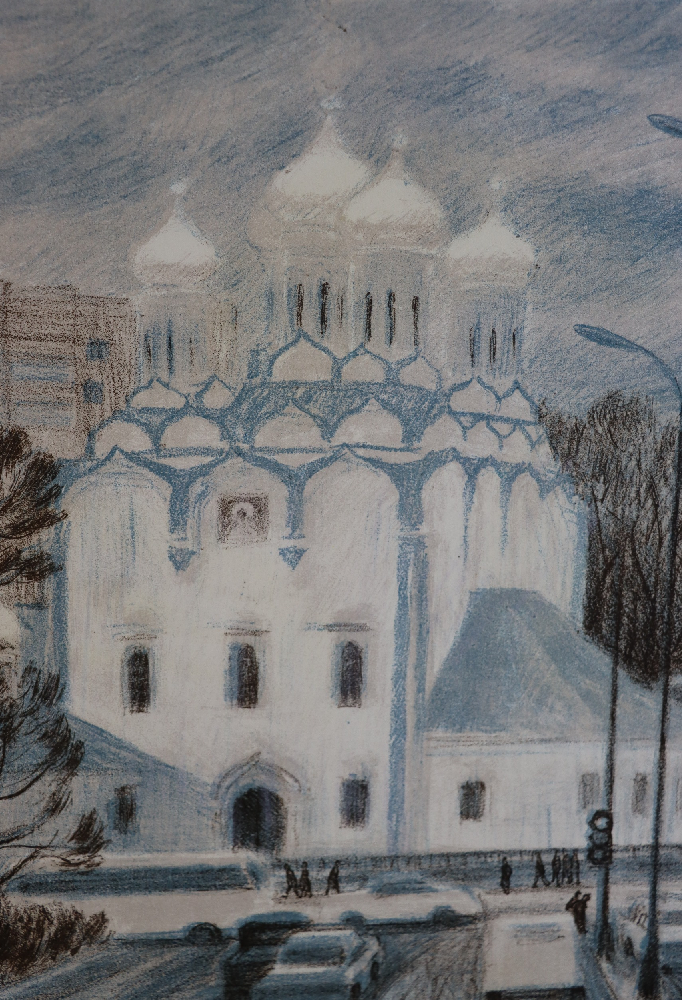 Дехтерёва Татьяна Александровна. Храм Николая Чудотворца. Комсомольский проспект Дехтерёва Татьяна Александровна. Храм Николая Чудотворца. Комсомольский проспект