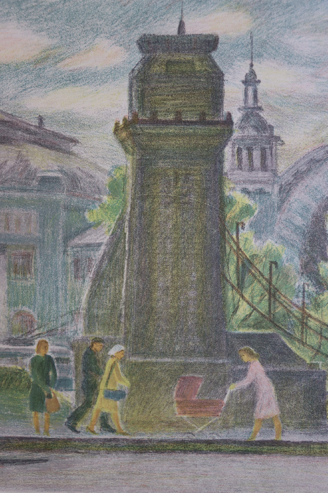 Дехтерёва Татьяна Александровна. У Белорусского вокзала. Москва. Дехтерёва Татьяна Александровна. У Белорусского вокзала. Москва.