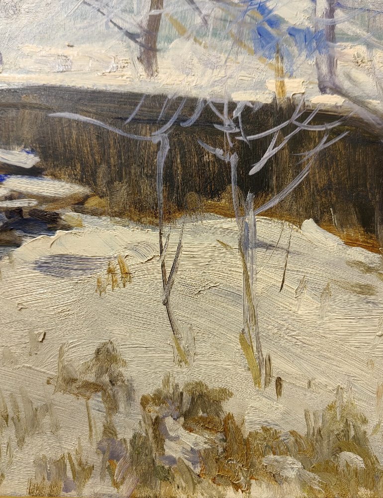 Дмитриевский Виктор Константинович. Зимка