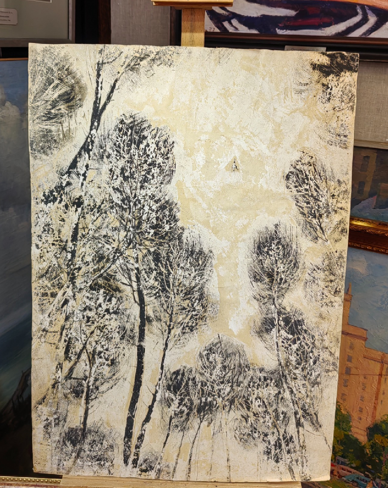 Бурмистров Борис Алексеевич. Сосны