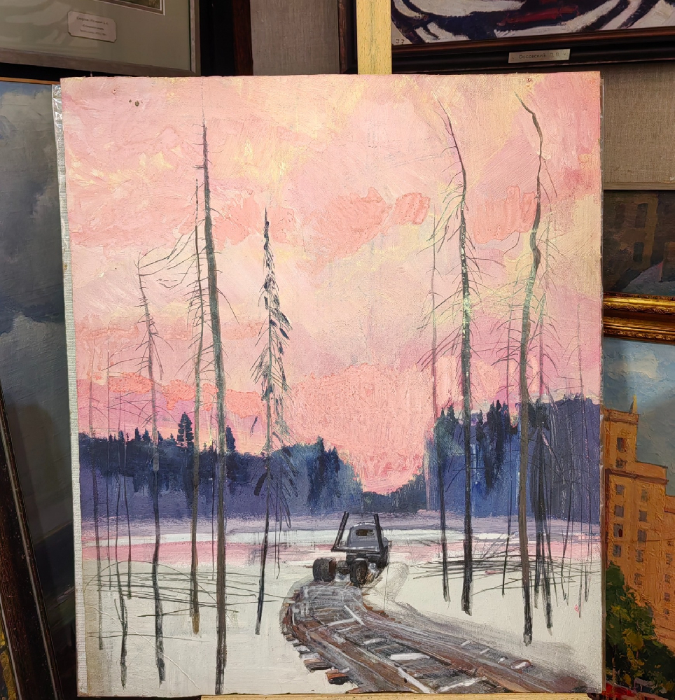 Бурмистров Борис Алексеевич. Лежневка