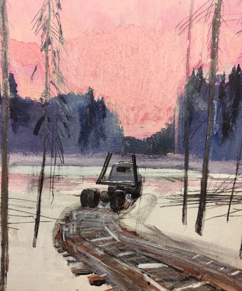 Бурмистров Борис Алексеевич. Лежневка