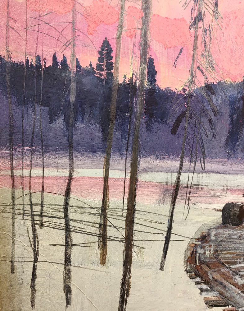 Бурмистров Борис Алексеевич. Лежневка