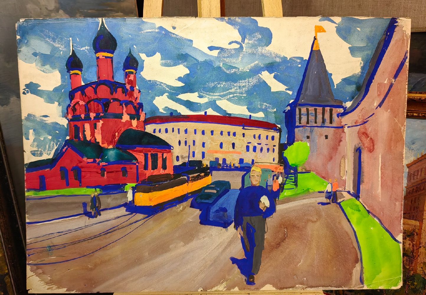 Бурмистров Борис Алексеевич. Древние стены