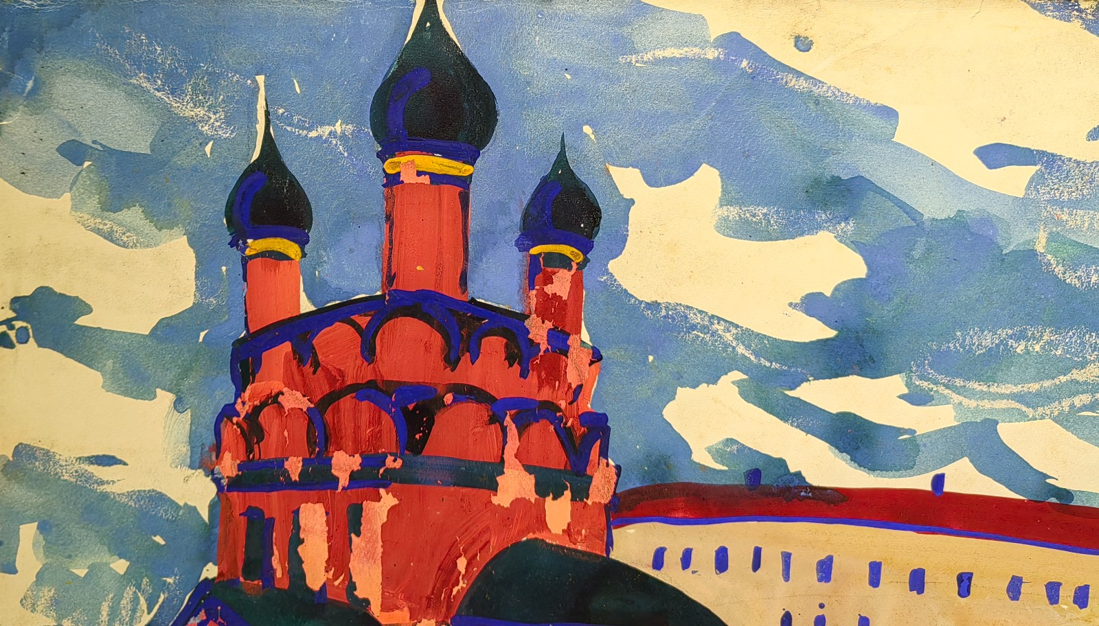 Бурмистров Борис Алексеевич. Древние стены