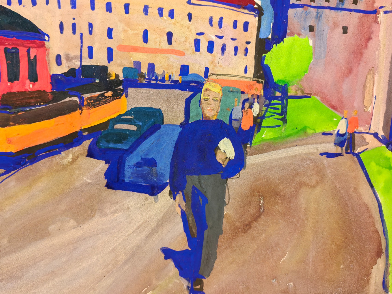 Бурмистров Борис Алексеевич. Древние стены