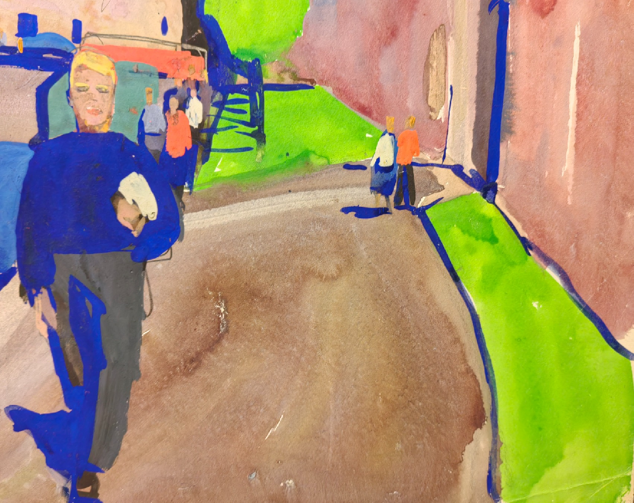 Бурмистров Борис Алексеевич. Древние стены